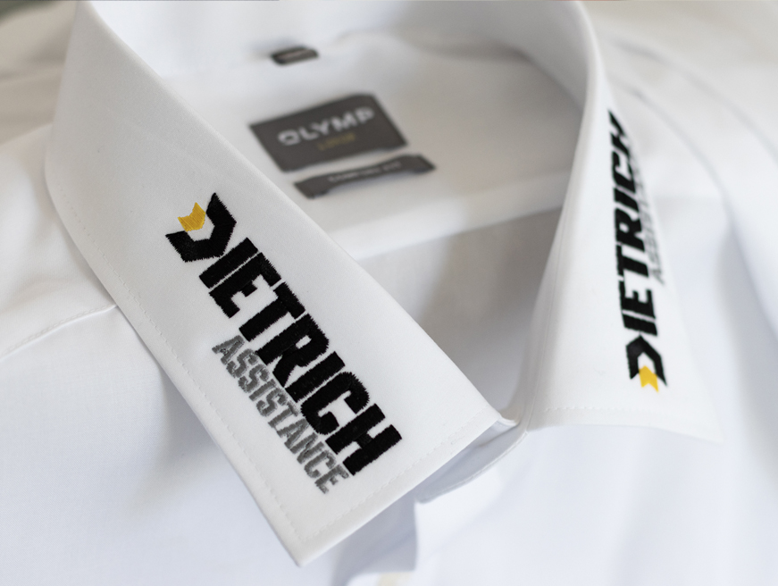 Sweatshirt mit Logostickerei